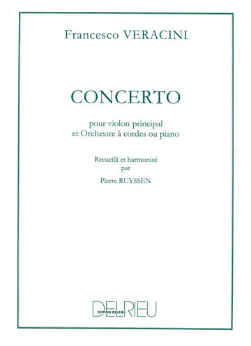 Veracini Francesco-Maria - Concerto - Violon Piano