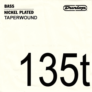 Nickel-umsponnene Basssaite .135 Taperwound