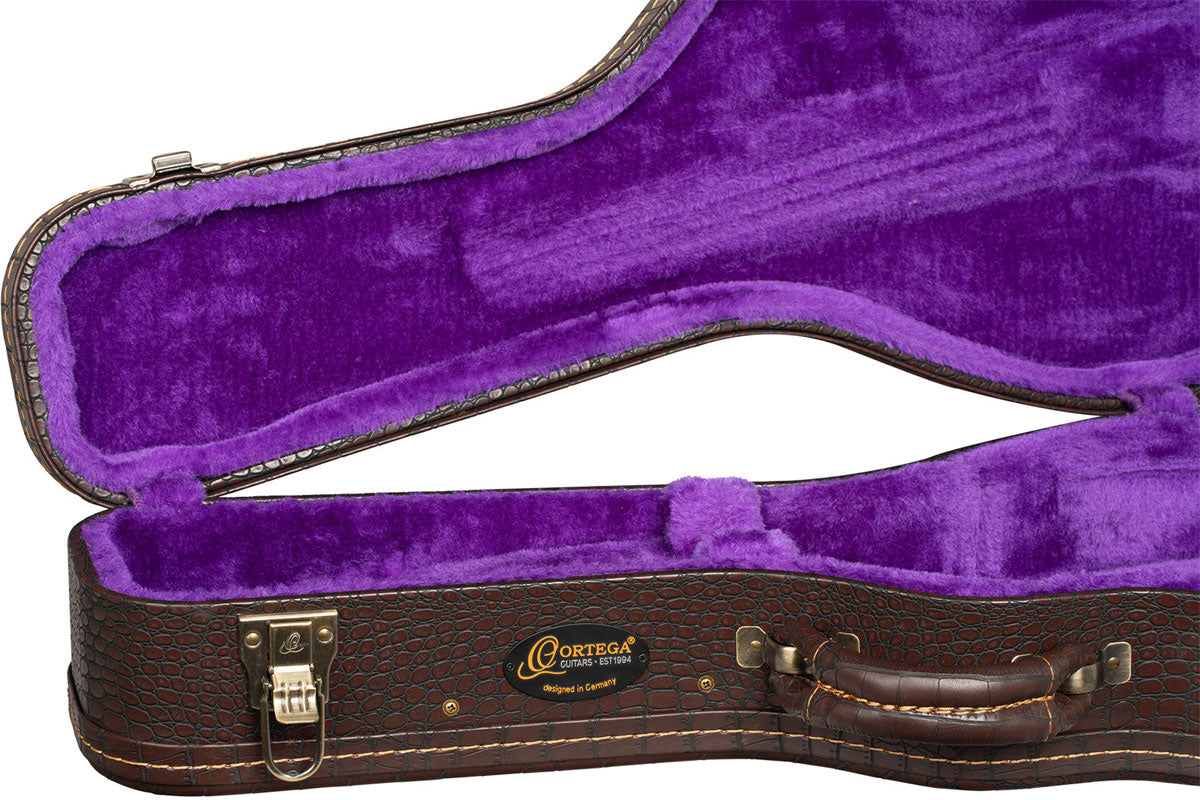 Americana F-Style Mandolin + Croco Leather Case