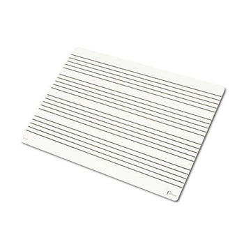 Schreibtafel mit 4 Notensystemen