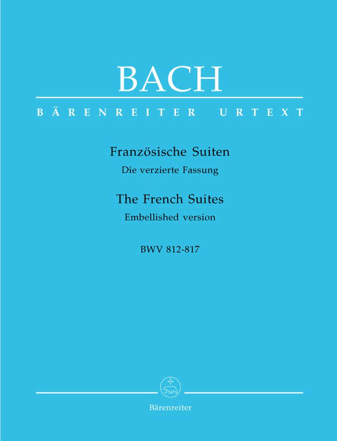 BACH J.S - FRANZOSISCHE SUITEN BWV 812-817 - CEMBALO