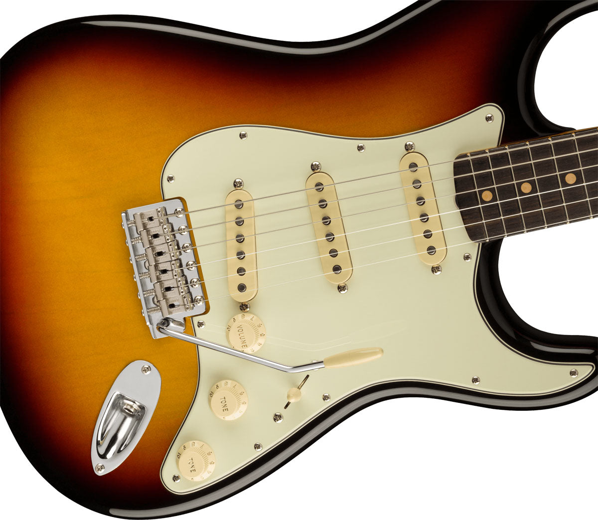 Stratocaster 1961 American Vintage II RW 3-Farben-Sunburst