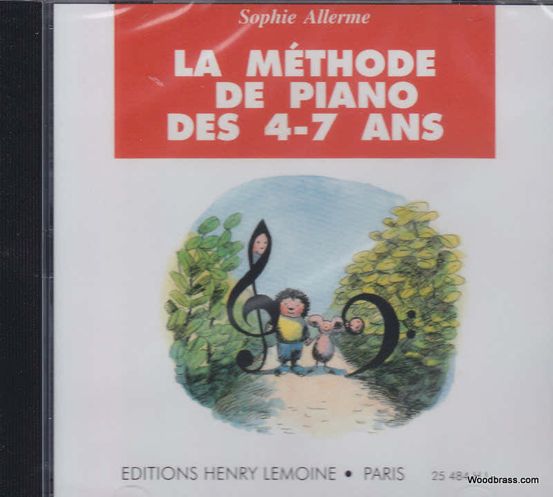 Allerme - Méthode De Piano "4-7 Ans" CD - Piano