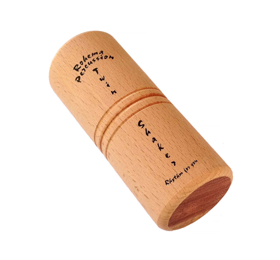 Twin Shaker Mittel Buche/Bubinga