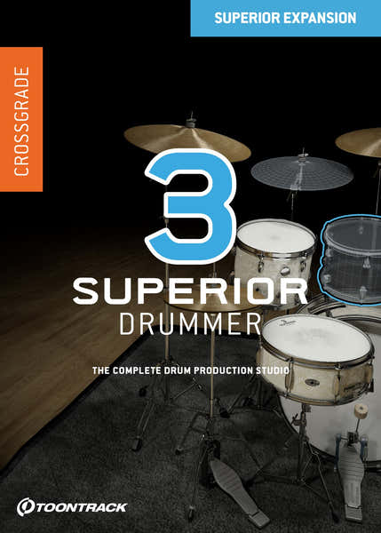 Toontrack Superior Drummer 3 Crossgrade