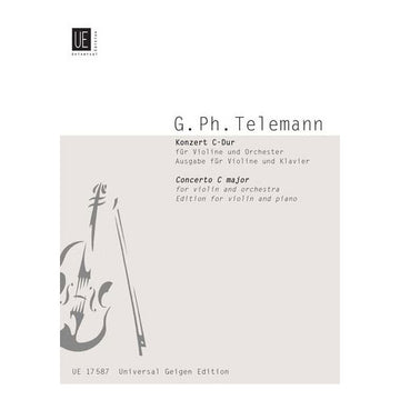 TELEMANN G.P. - Konzert in C-Dur - Violine und Orchester