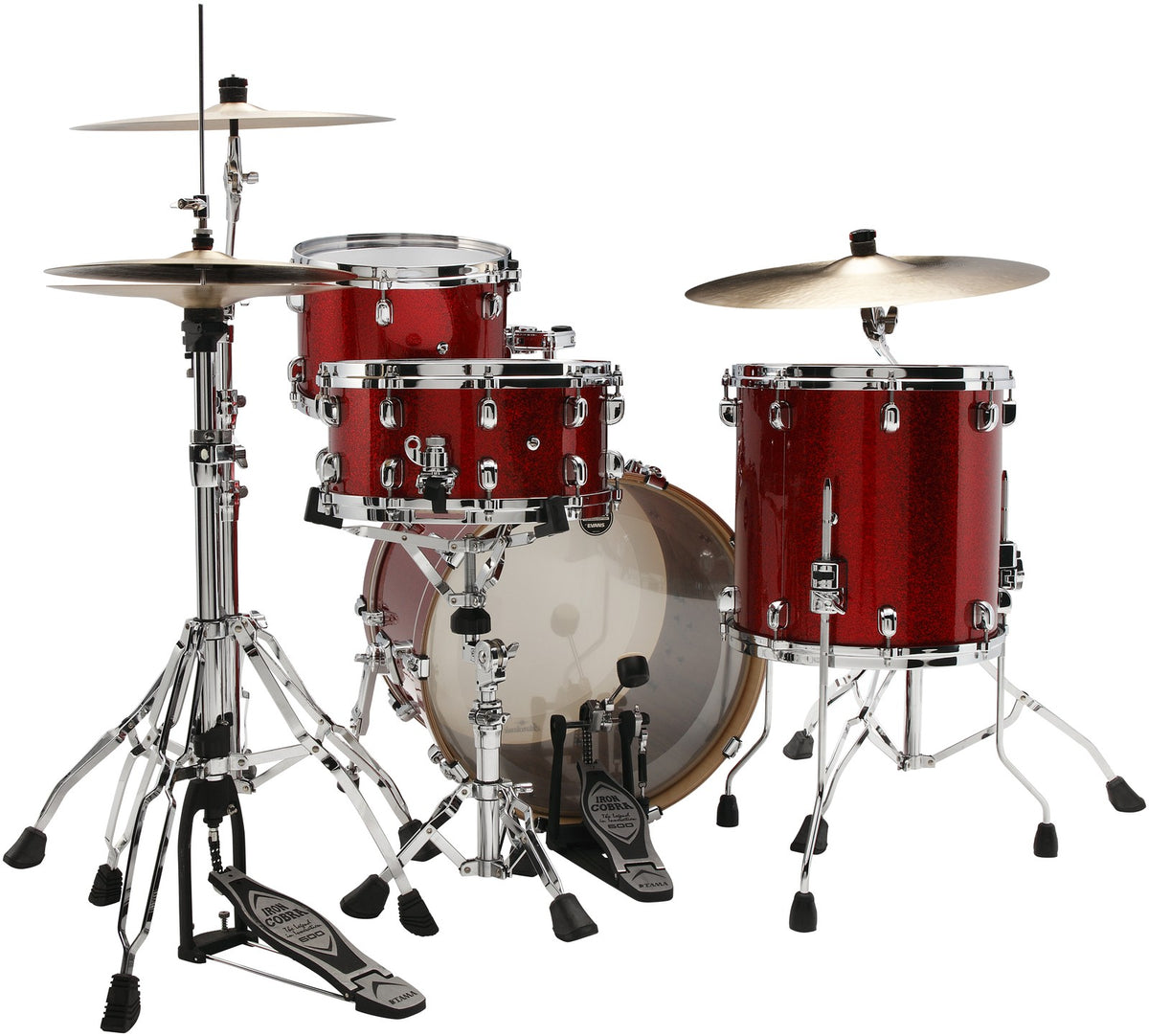 WBR30RS-GRS - Starclassic Walnuss/Birke Fusion 20" Granatrot glitzernd