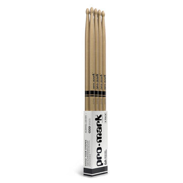 CLASSIC FORWARD 5A HICKORY DRUMSTICKS OVAL WOOD TIP 4-PACK
