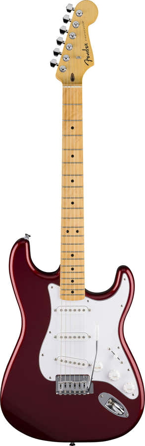 Standard Stratocaster MN Weißes Schlagbrett Candy Cola