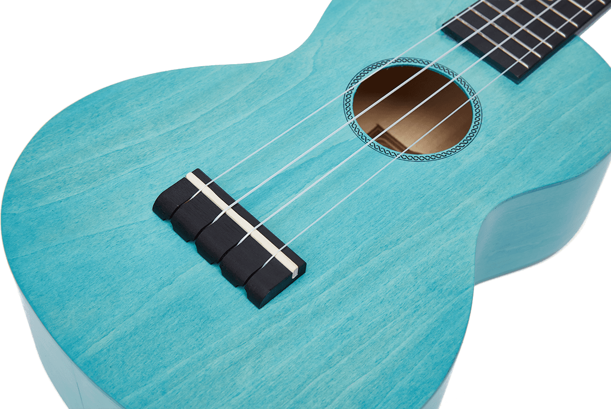 Ukulele Island Concert Aquablau + Hülle
