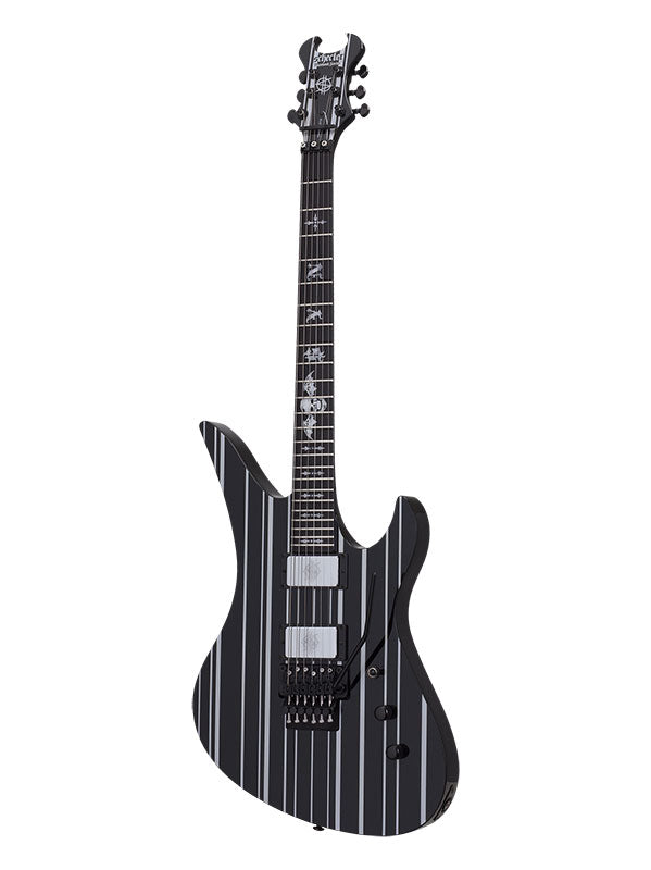 Custom Synyster Gate Signature Schwarz Silber