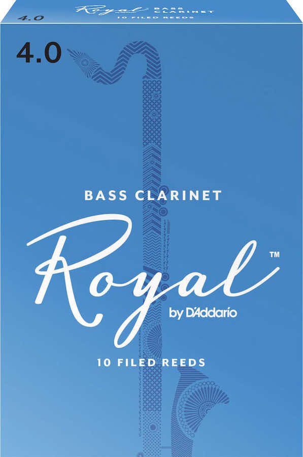 ROYAL BASS-KLARINETTENBLTTER STRKE 40 10ER-PACKUNG