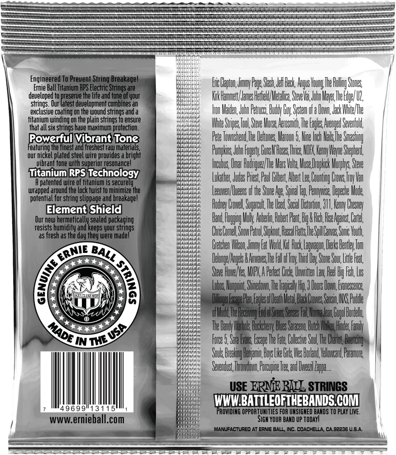 3115 Beschichtete Slinky Dünne hohe Saiten starke tiefe Saiten 10-52