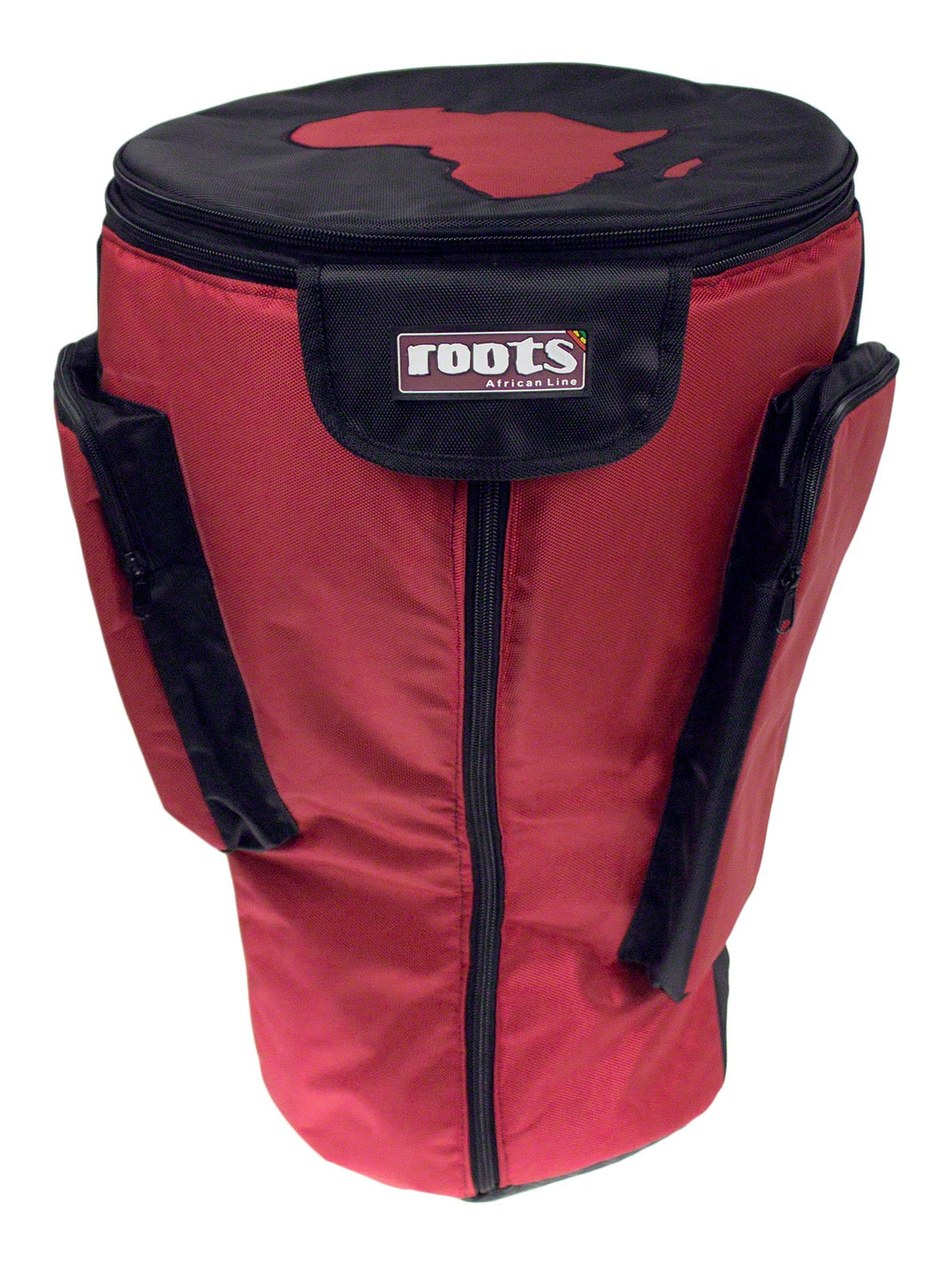 36CM X 67CM DJEMBE HEAVY DUTY PROTECTION BAG - RED