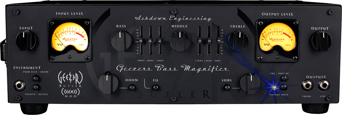 Ashdown HEAD OF DOOM - GEEZER BUTLER 600W BASS HEAD