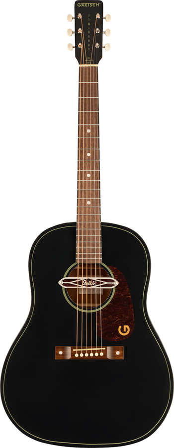 Dreadnought Deltoluxe Signature Jim Dandy WN Black Top - Überholt