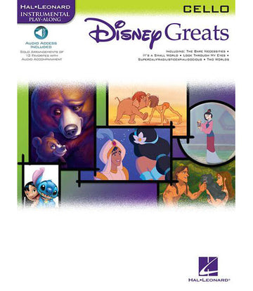 DISNEY GREATS + MP3 - CELLO
