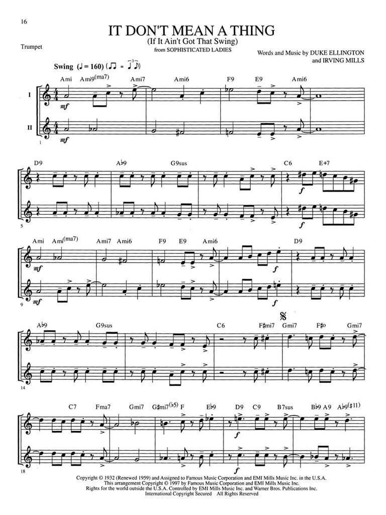Great Jazz Duets - Trompette