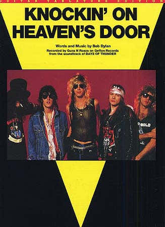 GUNS 'N' ROSES - KNOCKIN' ON HEAVEN'S DOOR - GUITAR TAB