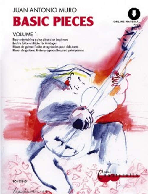 MURO J.A. - BASIC PIECES - GUITARE + CD