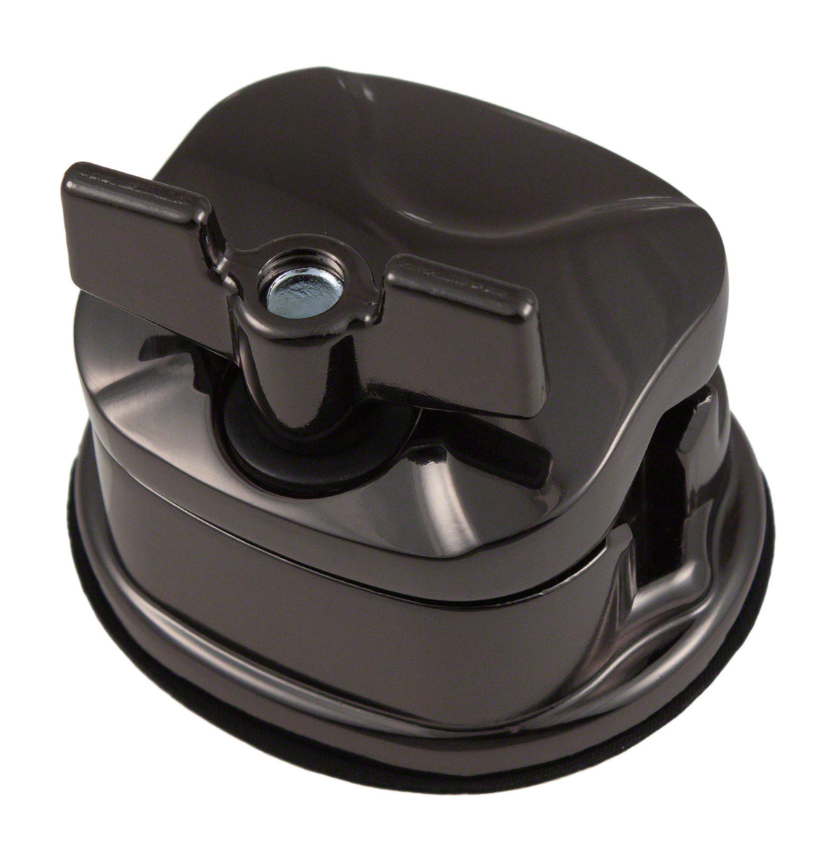 TB9Bk - Quadratische Deluxe Tom-Halterung 50mm - Schwarz (X1)