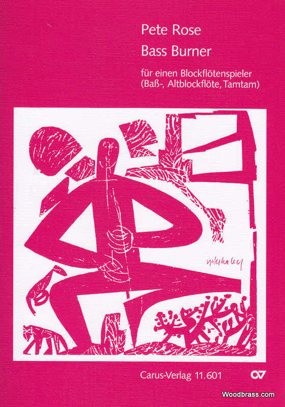 Rose P. - Bass Burner - Solo-Blockflöte
