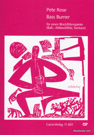 Rose P. - Bass Burner - Solo-Blockflöte