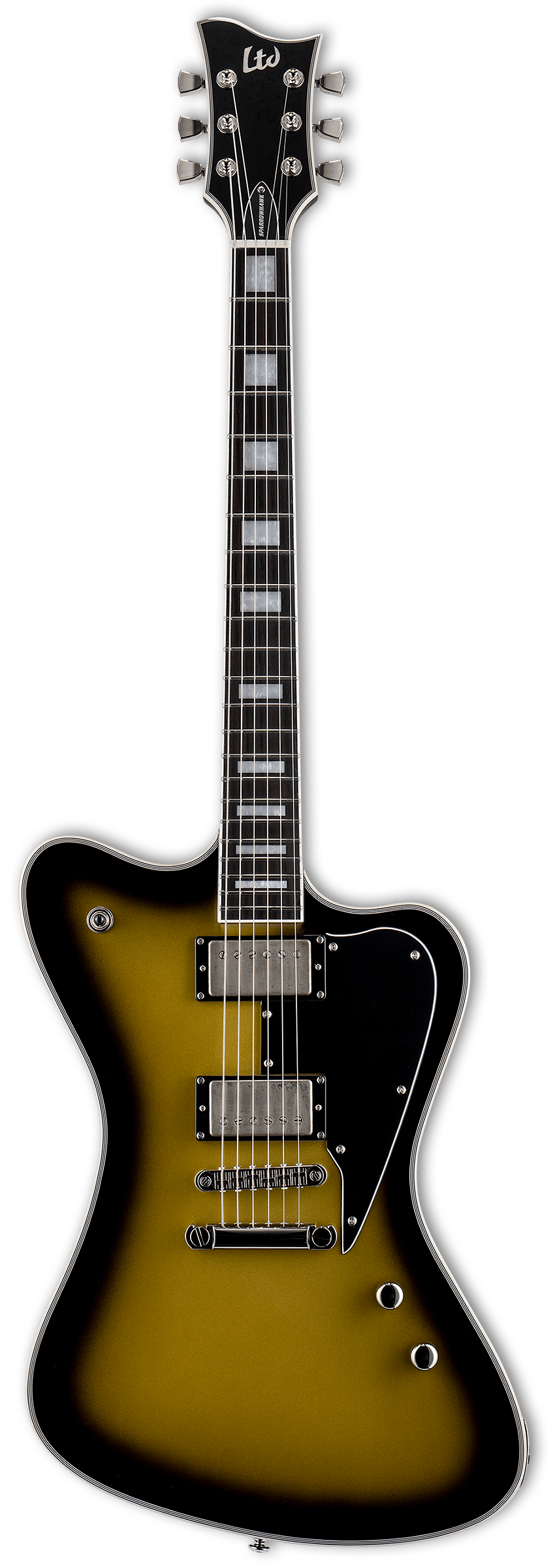 Sparrowhawk Signature Bill Kelliher Vintage Silver Sunburst