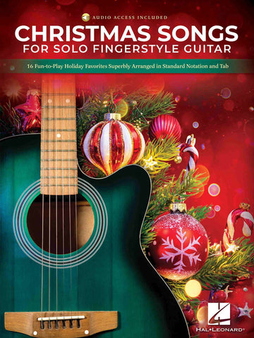 Christmas Songs for Solo Fingerstyle Guitar