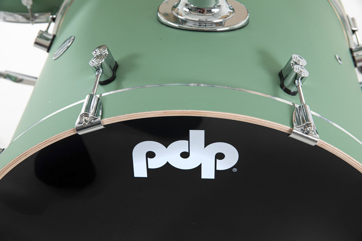 SHELL SET CONCEPT MAPLE FINISH PLY CM7 KIT 22" SATIN SEAFOAM PDCM2217SF
