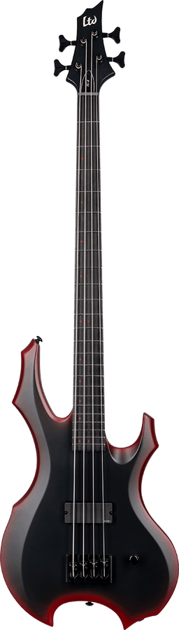 Fl-4 Fred Leclercq Schwarz Rot Burst Satin