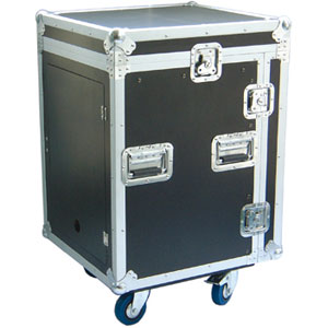 Flightcase 12u+ schräge Fläche