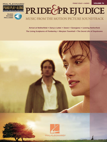 PIANO PLAY ALONG VOL.76 PRIDE & PREJUDICE + AUDIO TRACKS