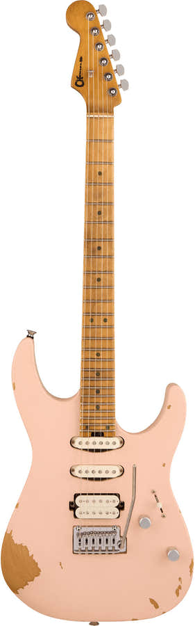 Pro-Mod Signature Rick Graham DK24 2PT CM Abgenutztes Muschelrosa