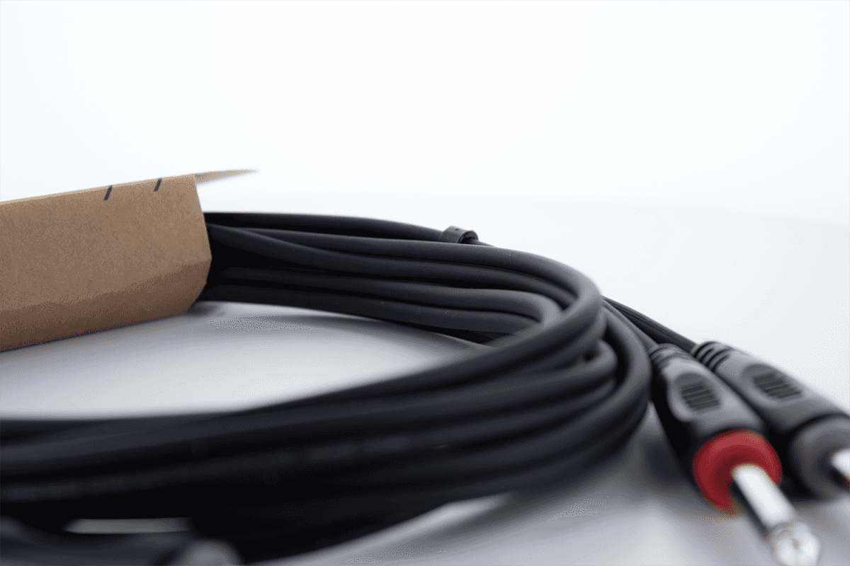 Audiokabel Doppel-Mono-Klinken 3 M