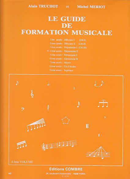 Truchot/meriot - Leitfaden für musikalische Ausbildung Vol.4