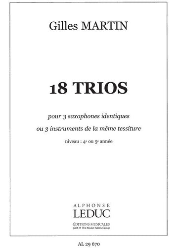 18 Trios pour Instruments identiques