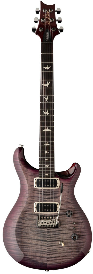 Custom 24-08 S2 Verblasstes Grau-Schwarz-Violett Burst