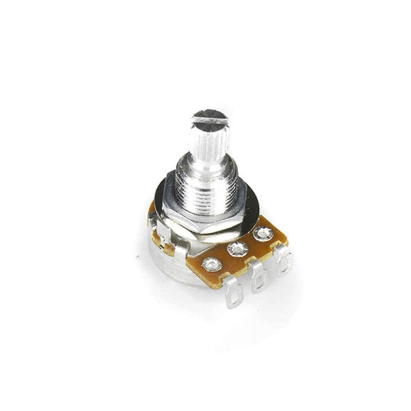 MINI POTENTIOMETER GESCHLITZTE ACHSE 25K AUDIO