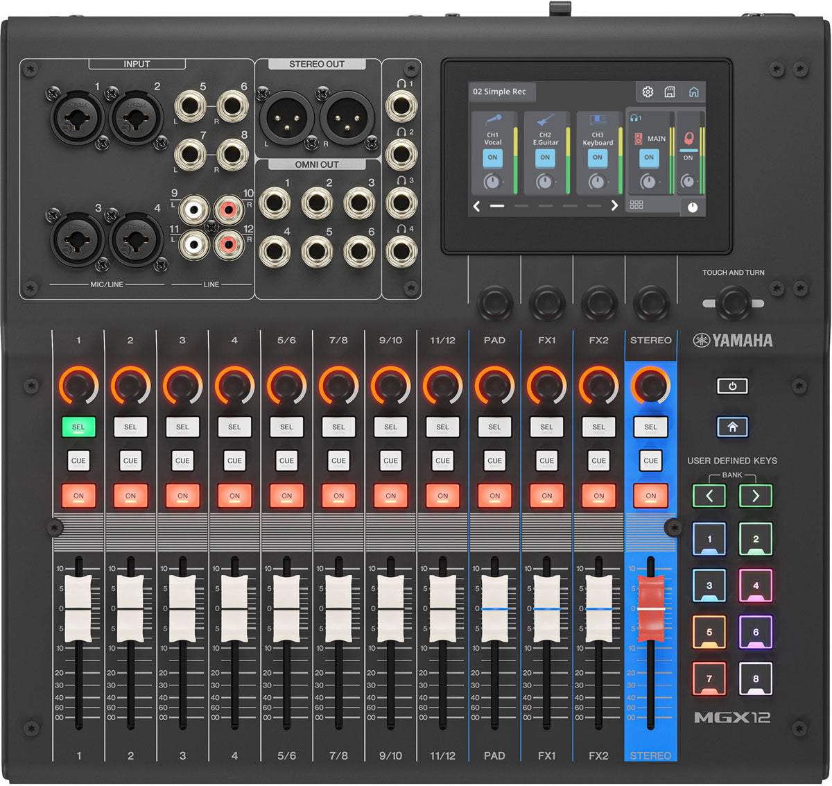 Yamaha MGX12 B