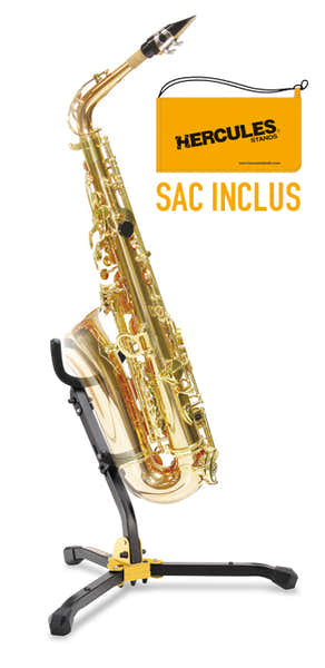 Hercules Stands Einfacher Alt-/Tenorsaxophonständer DS530BB