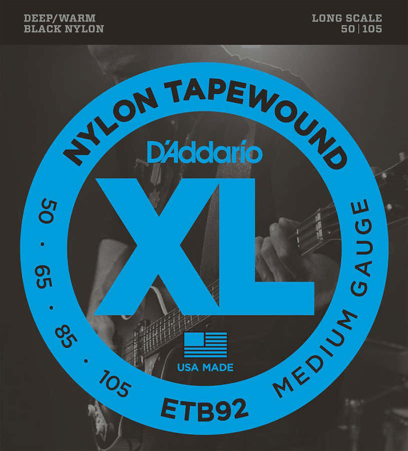 ETB92 Nylonbandumsponnen lange Mensur mittlere Stärke 50-105
