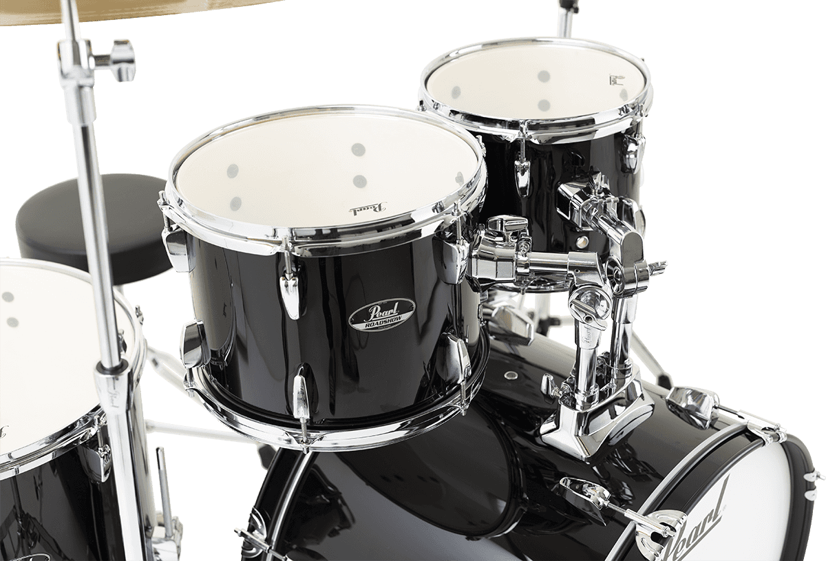 ROADSHOW STAGE 22 JET BLACK + SOLAR CYMBALS