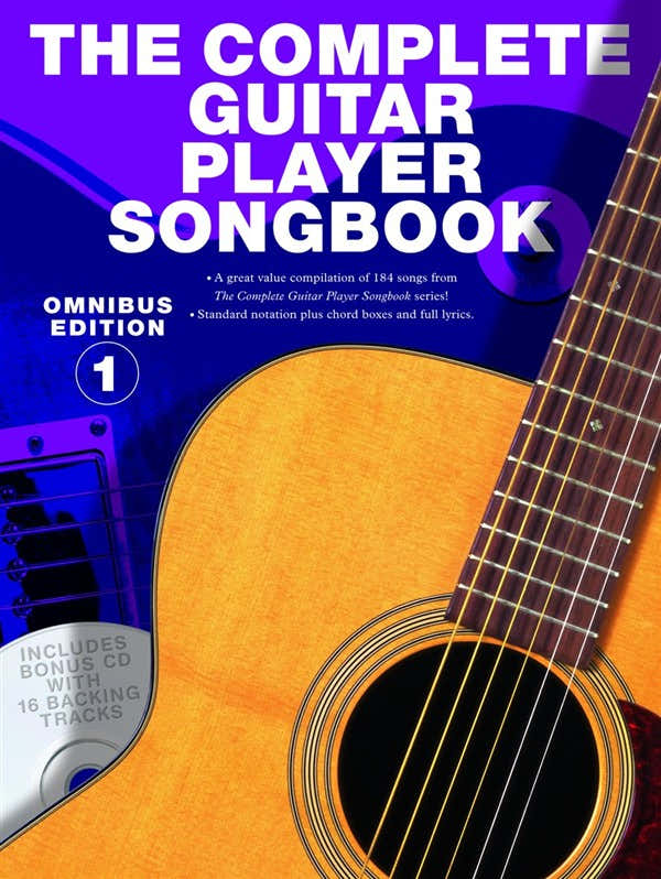 Das komplette Gitarrenspieler-Songbook Omnibus-Ausgabe 1 Buch+CD - Melodielinie, Liedtexte und Akkorde