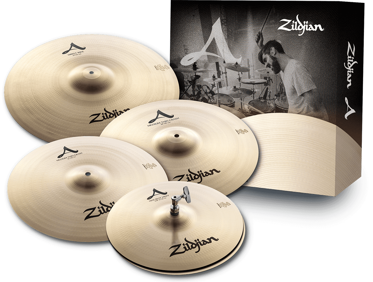 Zildjian A391 SET 14"/16"/21" + CRASH 18" KOSTENLOS