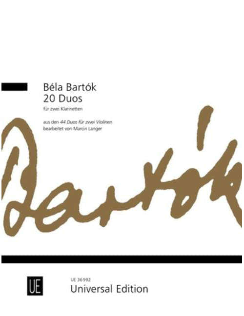 Bartók - 2 Duos - 2 Clarinettes
