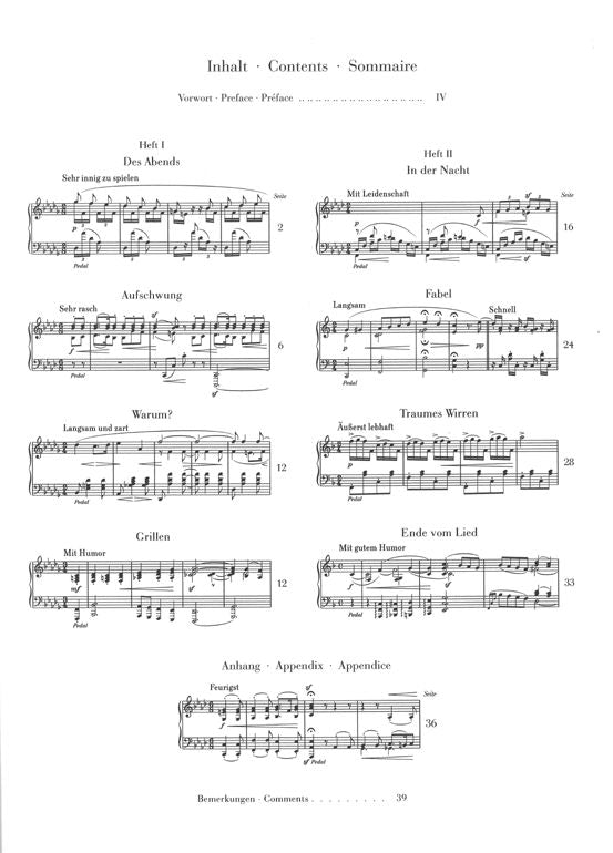 Schumann R. - Fantasy Pieces Op. 12 (with Appendix: Woo 28)