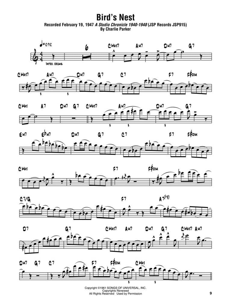 PARKER CHARLIE - OMNIBOOK VOL.2 EN SIB