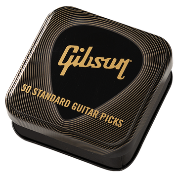 Standard Tin Picks Plektren, 50er-Pack, Medium