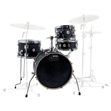 Design Jazz 18" Schwarz satiniert